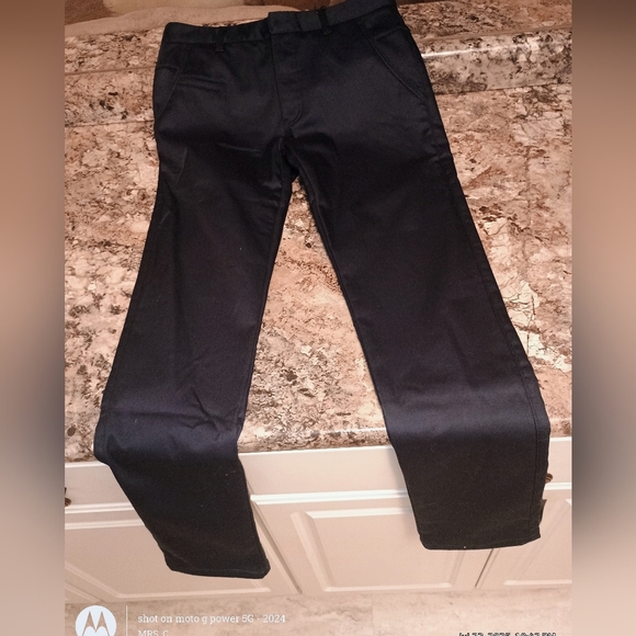 Men's Navy Pants.Jump start. guys slacks size 30/31. Navy. Nwt - Picture 2 of 5